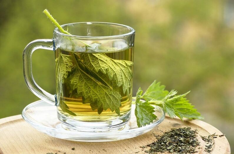 Nettle broth to increase potential